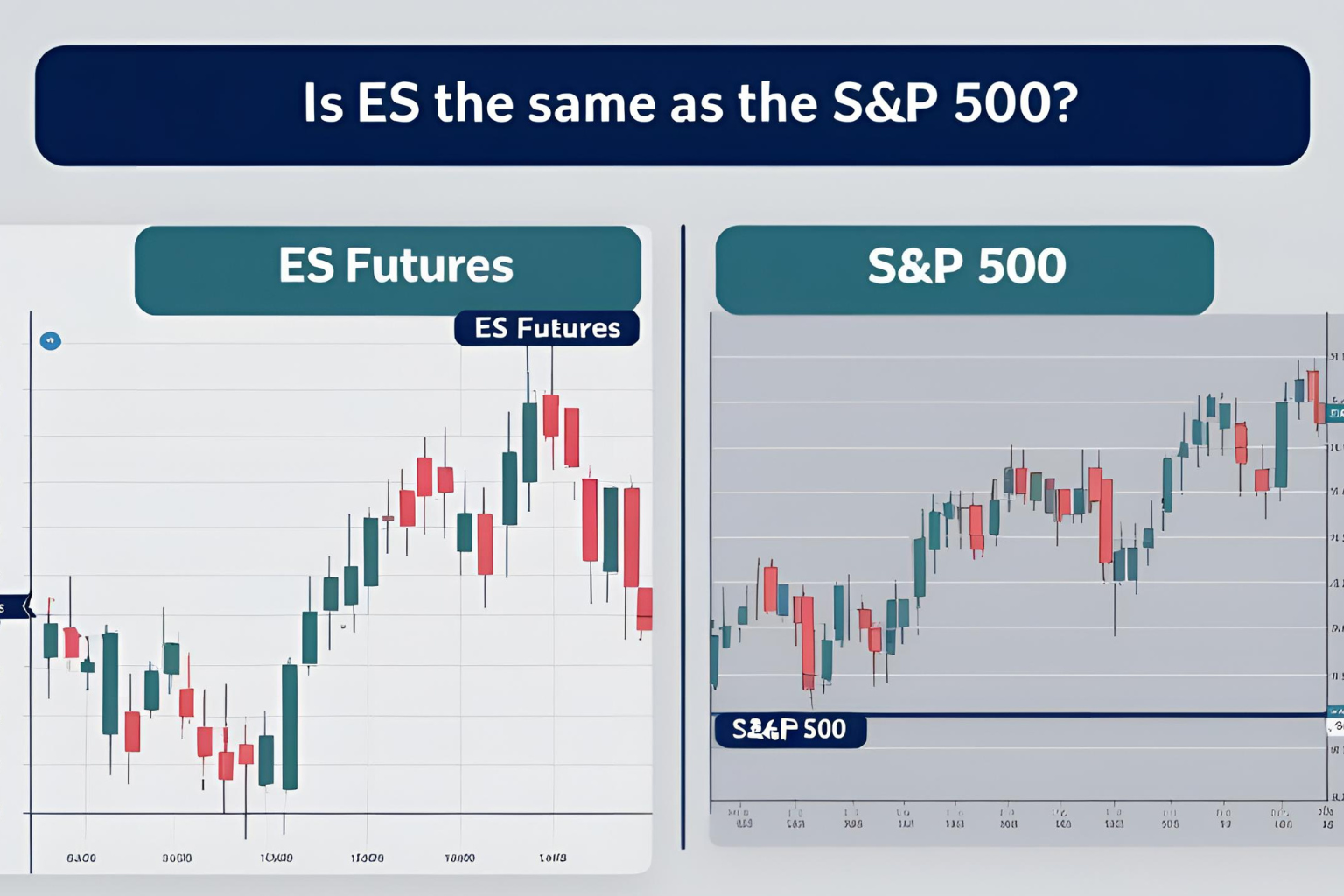 is ES same as S&P 500